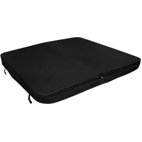 2.2m Hot Tub Spa Cover – Black (1/5)