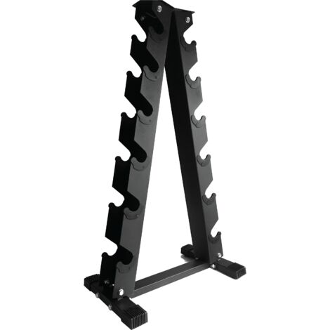 Body Revolution 6-Tier A-Frame Dumbbell Rack – 99cm x 52cm x 41cm