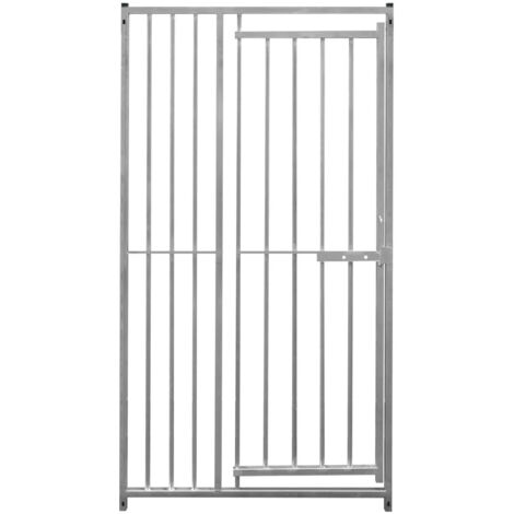 1m Dog Run Panel With Door – 8cm Bar Spacing (1/5)
