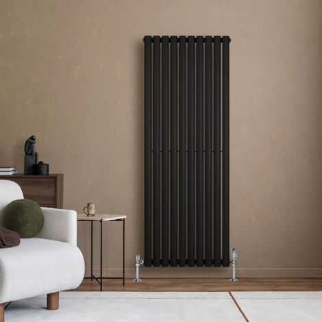 Booth Red Single Column Radiator Oval Single Column Radiator 1600 x 600mm Modern Designer Single
