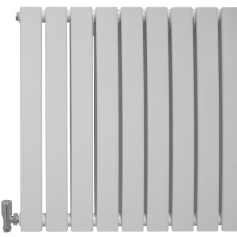 Designer Flat Panel Radiators Gloss White 600mm x 1190mm