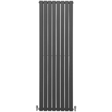 Designer Flat Panel Radiators Anthracite Grey 1800mm x 560mm