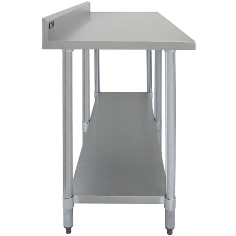Commercial Stainless Steel Catering Table - 7ft Wide
