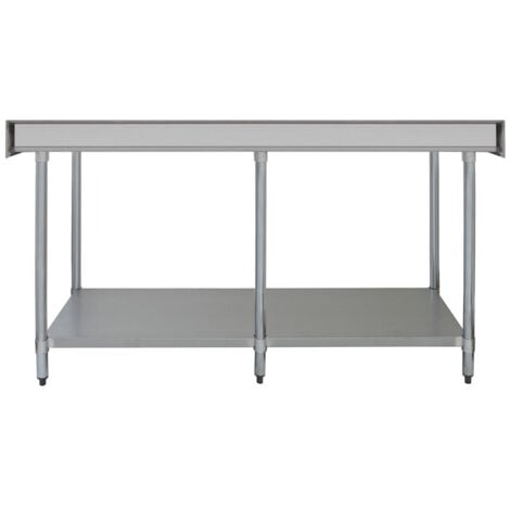 Commercial Stainless Steel Catering Table - 7ft Wide