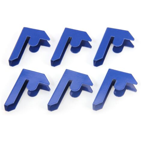 Monster Racking T-Rax Bay Connectors - Blue (6 pack) (1/3)