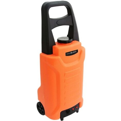 30ft Water Fed Cleaning Pole & 35L Water Trolley Cleaning System