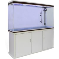 Aquarium Fish Tank & Cabinet - White