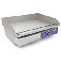 KuKoo 50cm Electric Griddle / BBQ Griddle / Countertop Griddle / Commercial Griddle - Silver