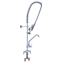 KuKoo Commercial Sink & Pre-Rinse Tap - Right Hand Drainer