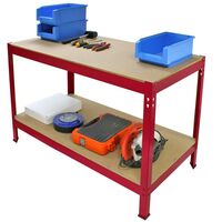 Q-Rax Red Workbench - Red