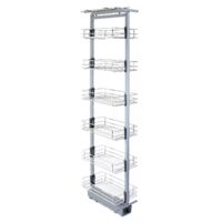 KuKoo Pull Out Soft Close Kitchen Larder – 46cm D x 170-195cm H