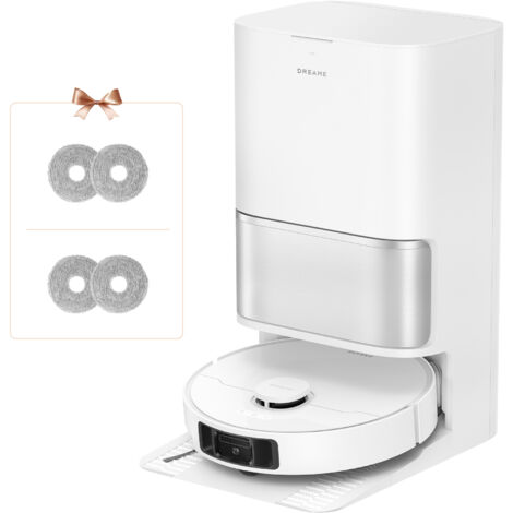 Dreame L10s Ultra Gen 3 Set staubsauger mit wischfunktion mit einer Saugkraft von 25.000 Pa, Seitenbürste und Mopp ausfahrbar