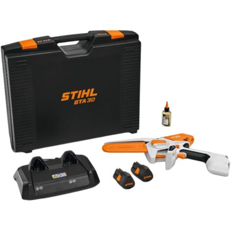 POTATORE A BATTERIA STIHL GTA 30 CON 2 BATTERIE AS 2 E CARICABATTERIA