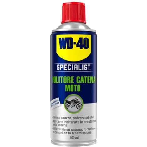 WD 40 SPECIALIST MOTO PULITORE CATENA 400 ML