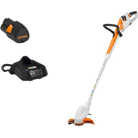 DECESPUGLIATORE A BATTERIA STIHL FSA 30 CON 2 BATTERIE AS 2 E CARICATORE AL 1