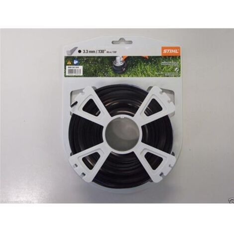 Filo di taglio quadrato STIHL decespugliatore 00009302645 - 3,3 mm - 38 m