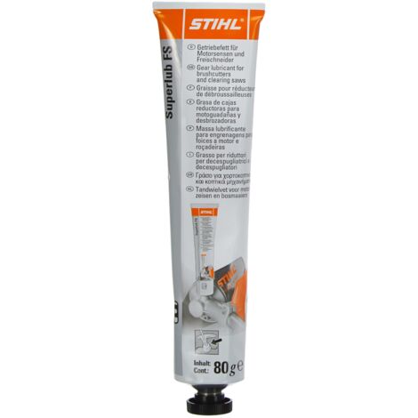 Grasso di alta qualita' per ingranaggi STIHL SUPERLUB FS in vari formati tubetto 80 g