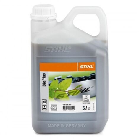 Olio catena motosega STIHL BioPlus 1 Litro 3 Litri 5 Litri 20 Litri 5 L