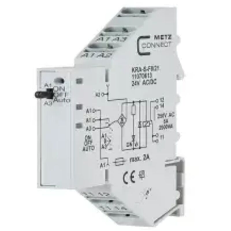 Metz Connect Koppelbaustein KRA-F8/21 1W