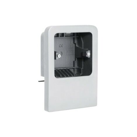 Tehalit Geräteträger SL 20055907D1 Alu - Datenanschluss 2x Cat.6A | Für Sockelleistenkanal System