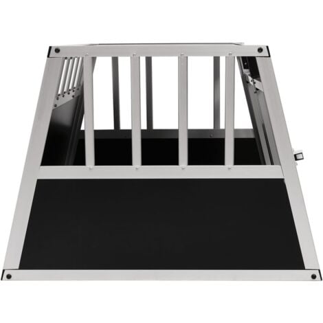 vidaXL Hundetransportbox mit Doppeltür 89 x 69 x 50 cm