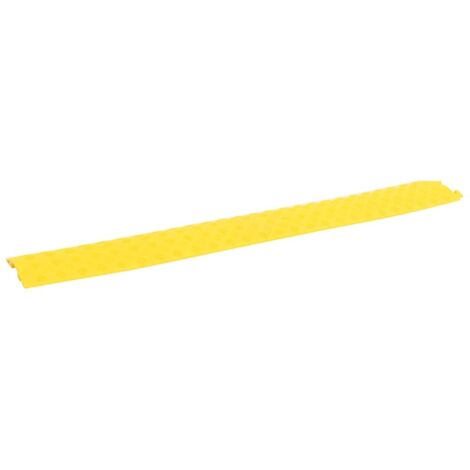 vidaXL Cable Protector Ramps 4 pcs 98,5 cm Yellow