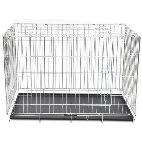 Faltbare Hundebox Metall XXL