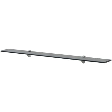 vidaXL Schweberegale 2 Stk. Glas 100x10 cm 8 mm