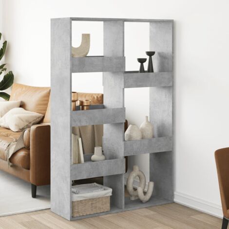 vidaXL Room Divider Concrete Grey 100x33x155,5 cm Engineered Wood