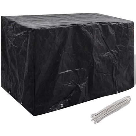 vidaXL Garden Furniture Cover 8 Eyelets 140 x 70 x 90 cm