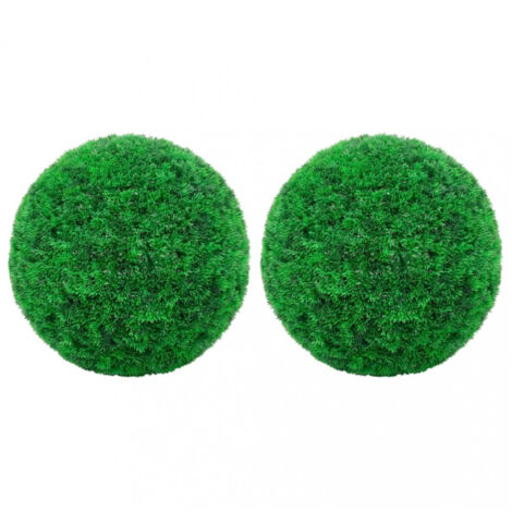 vidaXL Artificial Boxwood Balls 2 pcs 45 cm