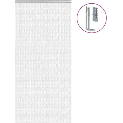 Türvorhang aus Ketten 100x212 cm Aluminium vidaXL331420