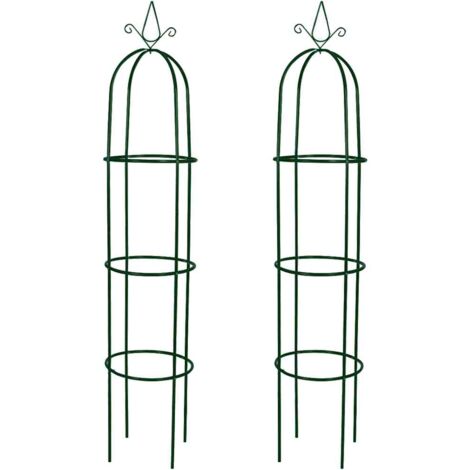 vidaXL Garden Arch Tower 2 pcs