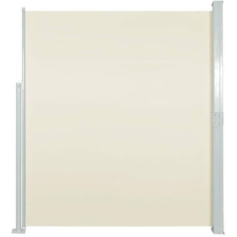vidaXL Retractable Side Awning 160 x 500 cm Cream