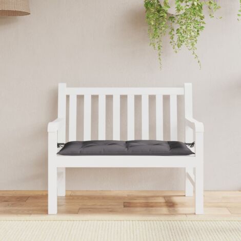 vidaXL Garden Bench Cushion Anthracite 110x50x7 cm Oxford Fabric