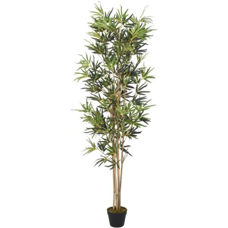 vidaXL Artificial Bamboo Tree 1104 Leaves 180 cm Green
