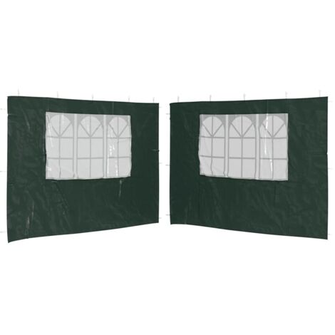 vidaXL Gazebos Green PE and Steel