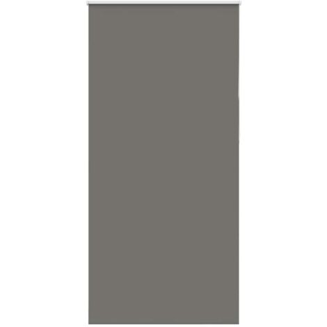 Verdunkelungsrollo Grau 105x210cm Stoffbreite 100,7cm Polyester vidaXL127065