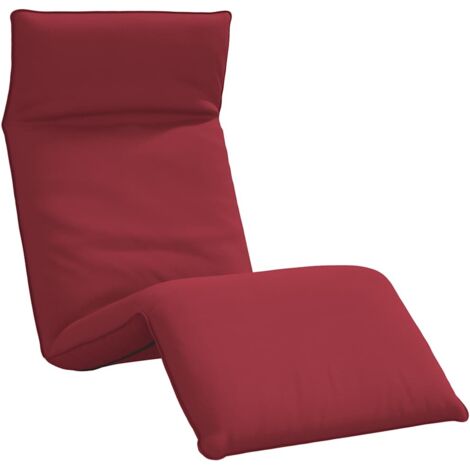 Sonnenliege Klappbar Weinrot 175x54x8,5 cm Oxford-Gewebe vidaXL