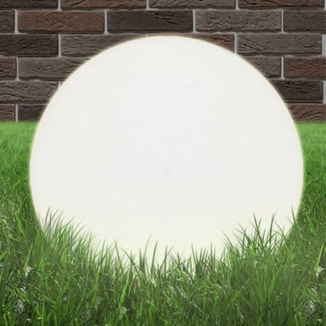 vidaXL LED Bowl Lamp Spherical 50 cm PMMA