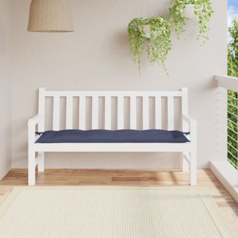 Gartenbank-Auflage Marineblau 150x50x7 cm Oxford-Gewebe vidaXL