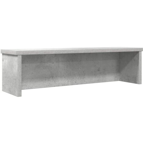 vidaXL Kitchen Rack Stackable Concrete Grey 60x15x16 cm Engineered Wood