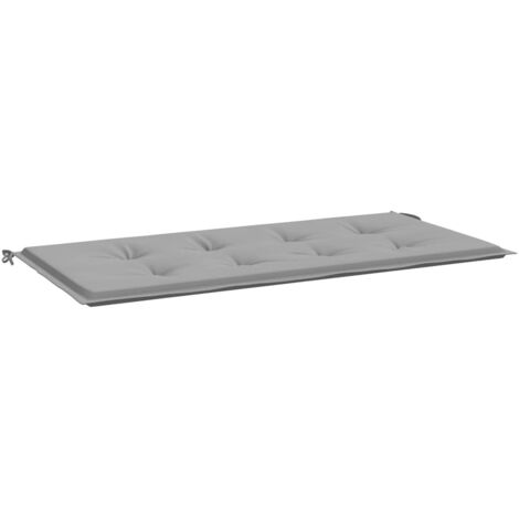 vidaXL Garden Bench Cushion Grey 120x50x4 cm Oxford Fabric (1/5)
