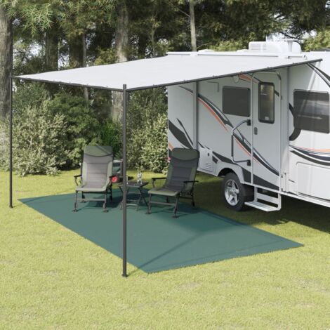 vidaXL Tent Carpet Green 5x2,5 m