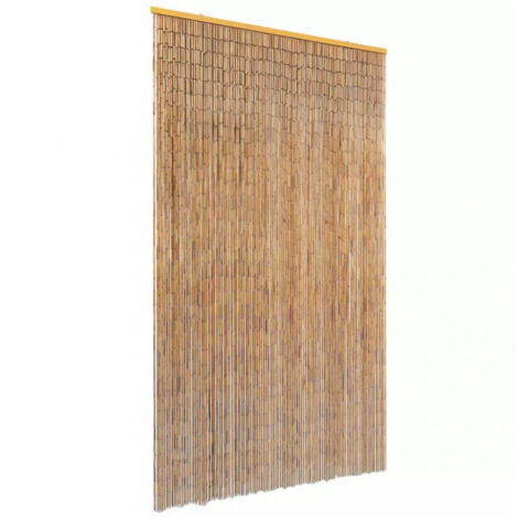 vidaXL Insektenschutz Türvorhang Bambus 120 x 220 cm