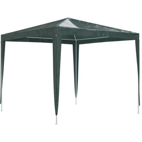 vidaXL Professional Party Tent 2,5x2,5 m Green 90 g/m²
