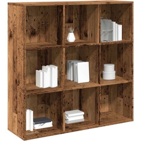 vidaXL Bücherregal aus altem Holz 98x29x97,5 cm