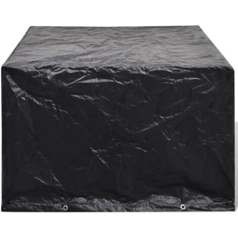 vidaXL Gartenmöbel-Abdeckung 8 Ösen 113x113x73 cm