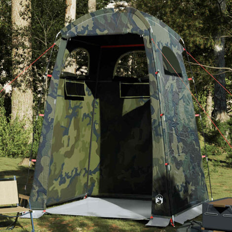 Duschzelt Camouflage Wasserfest vidaXL392702
