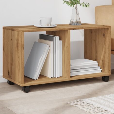 Rollschrank Artisan-Eiche 72x33x42,5 cm Holzwerkstoff vidaXL